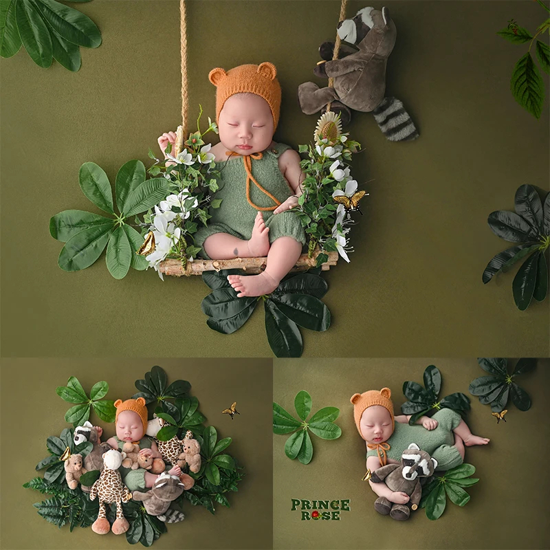 Photography Zoo - Newborn Baby Photography Accessories Forest Zoo