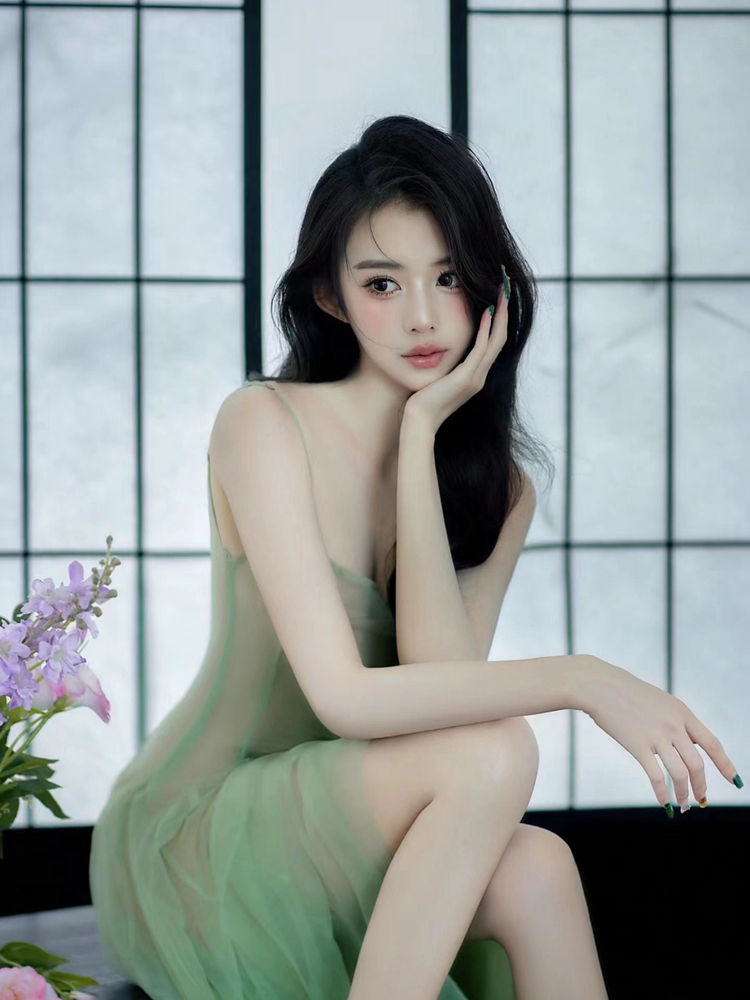 Photography Vintage - New 2026 Green Dress Studio Photography