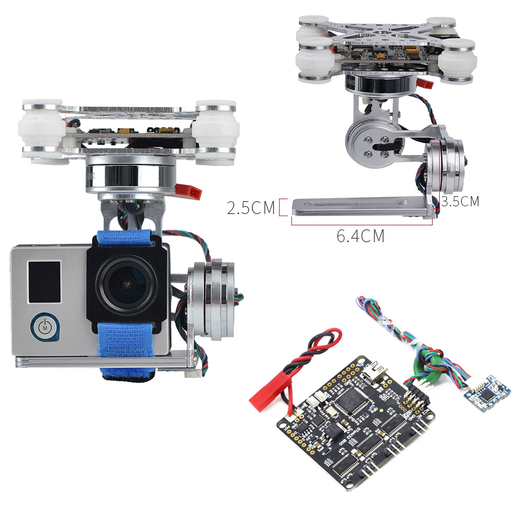 Xiaomi Photography Kit - RCTOSKY 3-Axis Brushless Gimbal Camera Mount