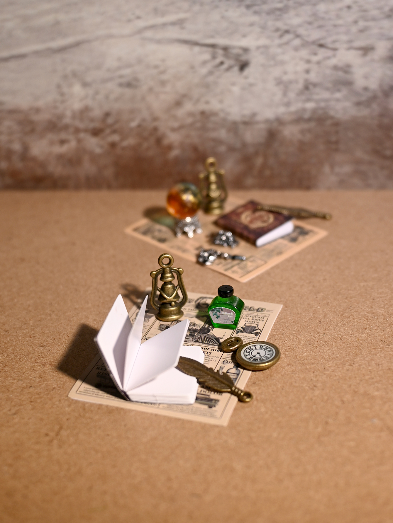 Photography Vintage - Miniature Replica Magic Vintage Book Set,