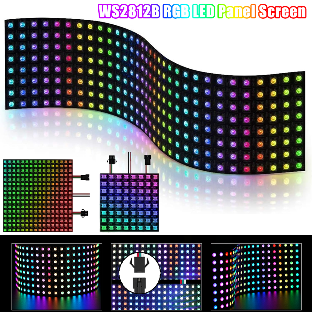 Pixel Art Led Panel - DC5V WS2812B RGB LED Panel Screen