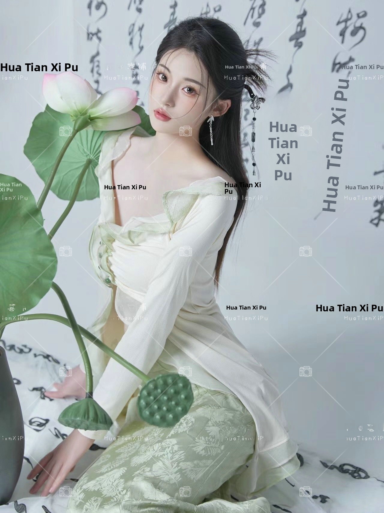 Photography Vintage - New Vintage Chinese Style Watercolor Photography