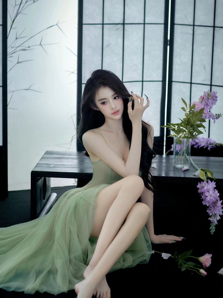New 2026 Green Dress Studio Ph - Photography Vintage 评论和价格