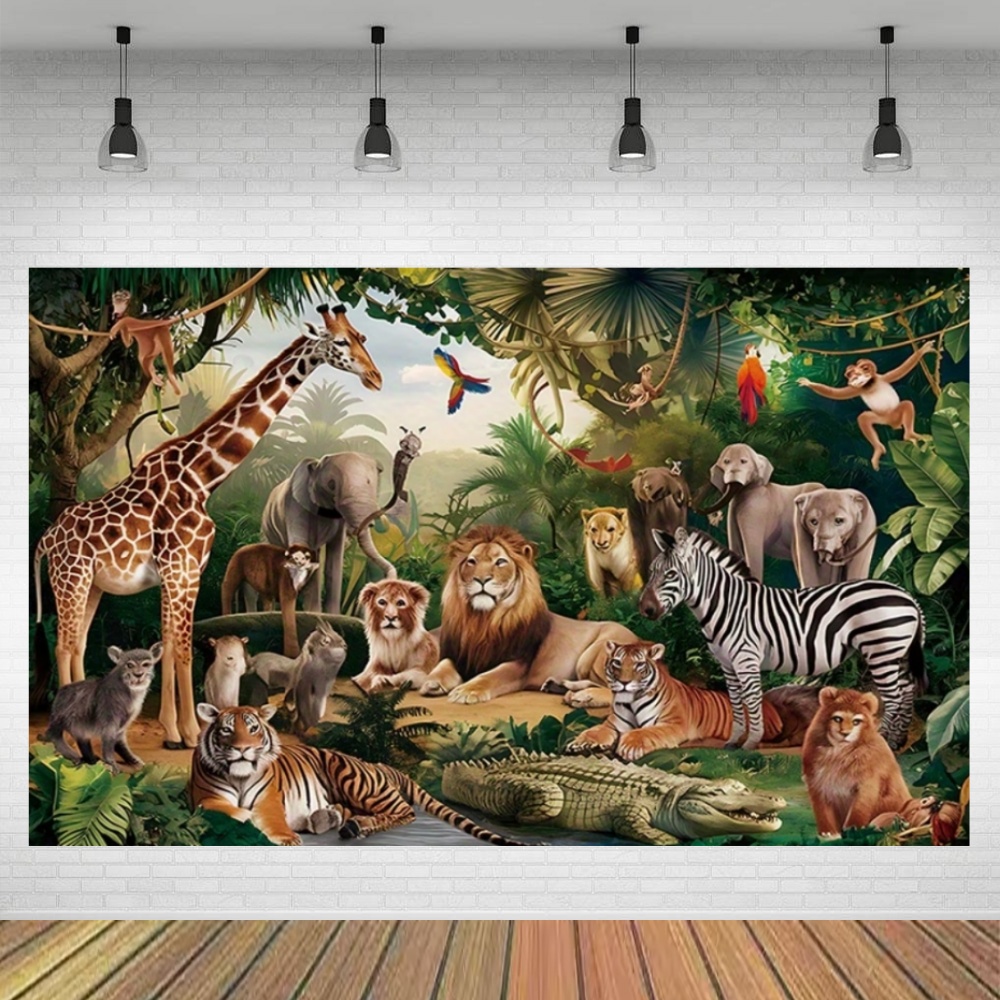 Jungle Adventure Wildlife Them - Photography Zoo 评论和价格