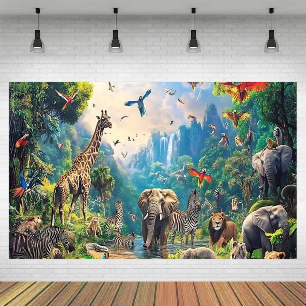Jungle Adventure Wildlife Them - Photography Zoo 评论和价格