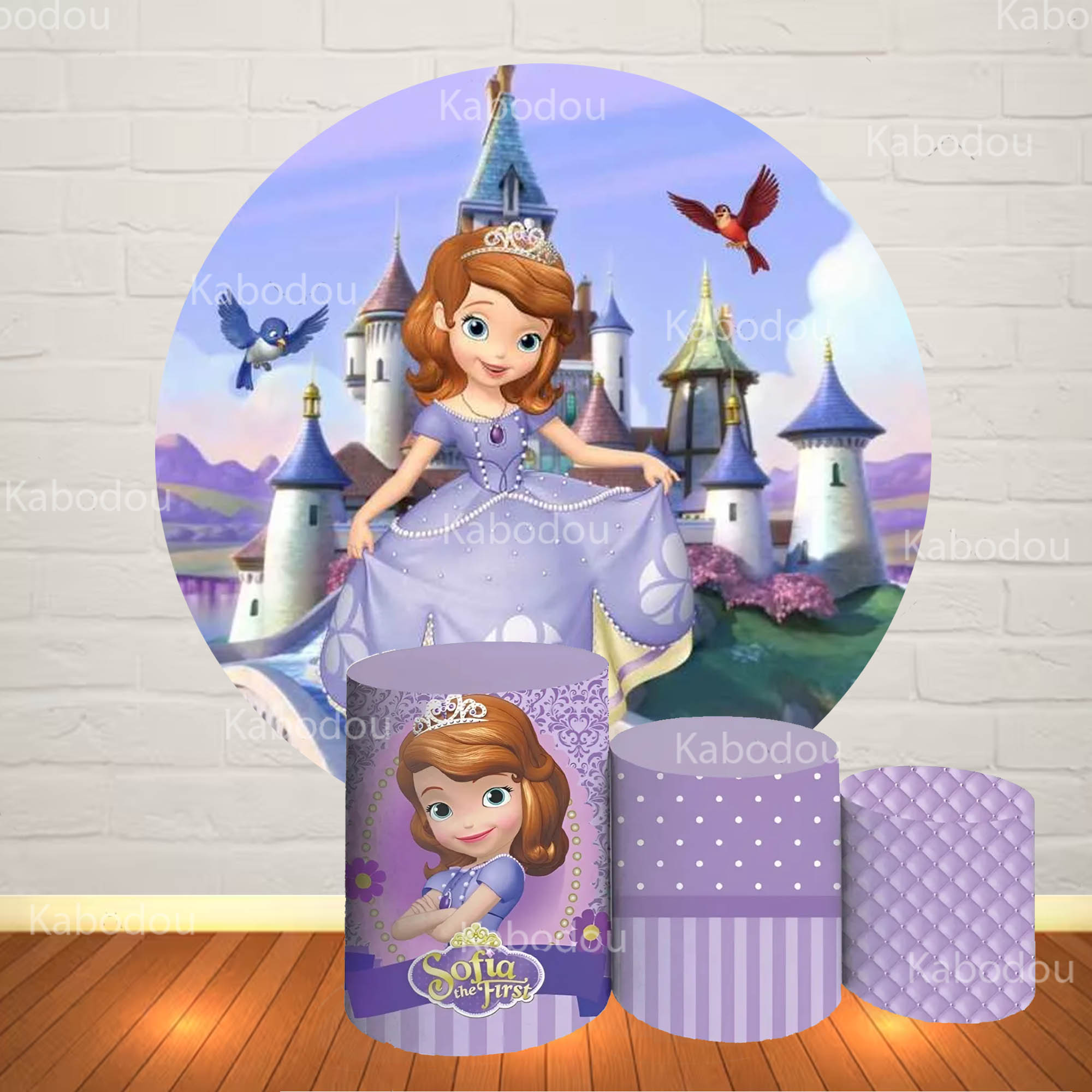 Sofia the First Round Backdrop - Photography Class 评论和价格