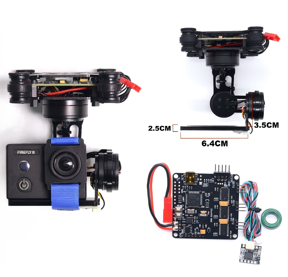 RCTOSKY 3-Axis Brushless Gimba - Xiaomi Photography Kit 评论和价格