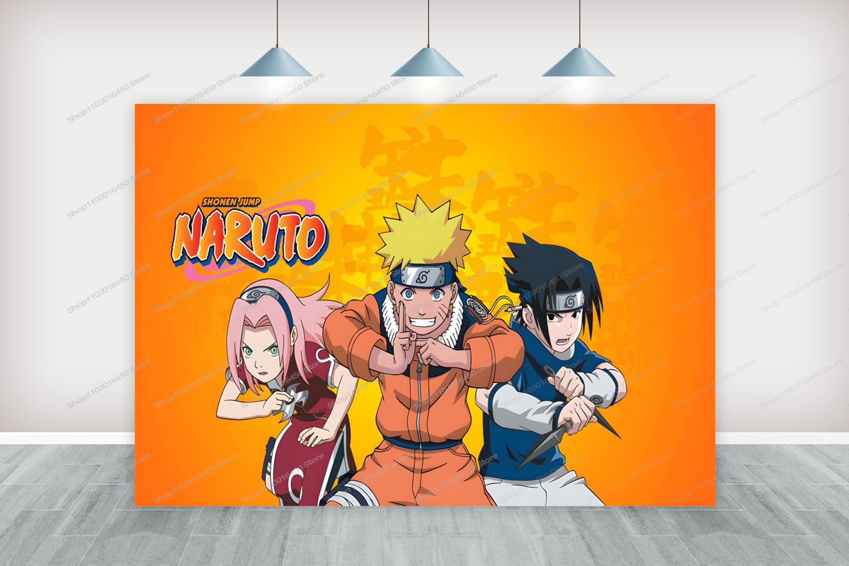 Naruto Backdrop For Boys Birth - Photography Class 评论和价格
