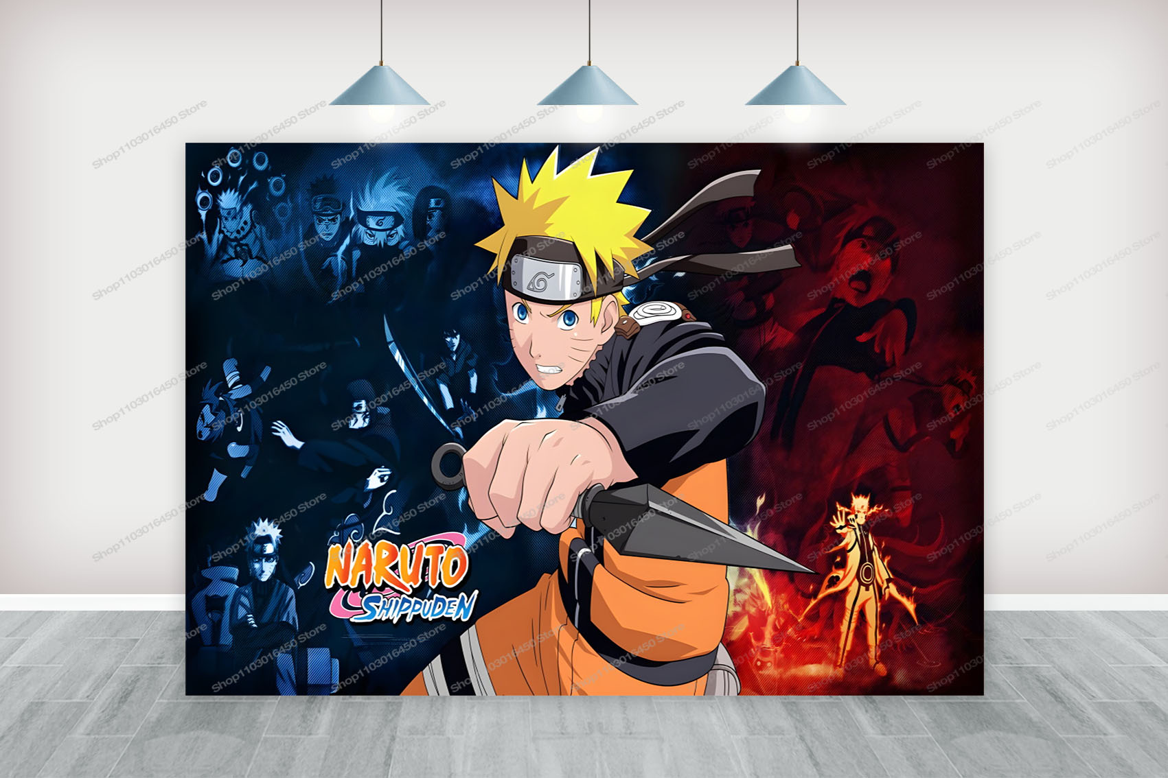 Naruto Backdrop For Boys Birth - Photography Class 评论和价格