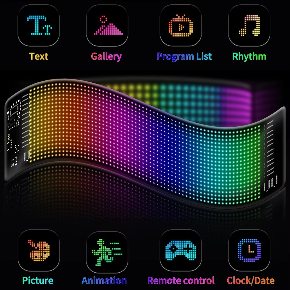 16x96 Plus Truck Eye RGB LED M - Pixel Art Led Panel 评论和价格