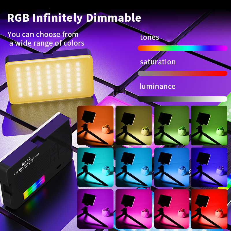 RGB Video Light Portable LED C - Pixel Art Led Panel 评论和价格