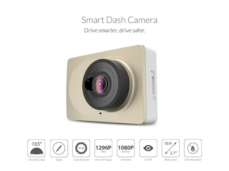 xiao YI Smart Dash Cam For Car - Xiaomi Photography Kit 评论和价格