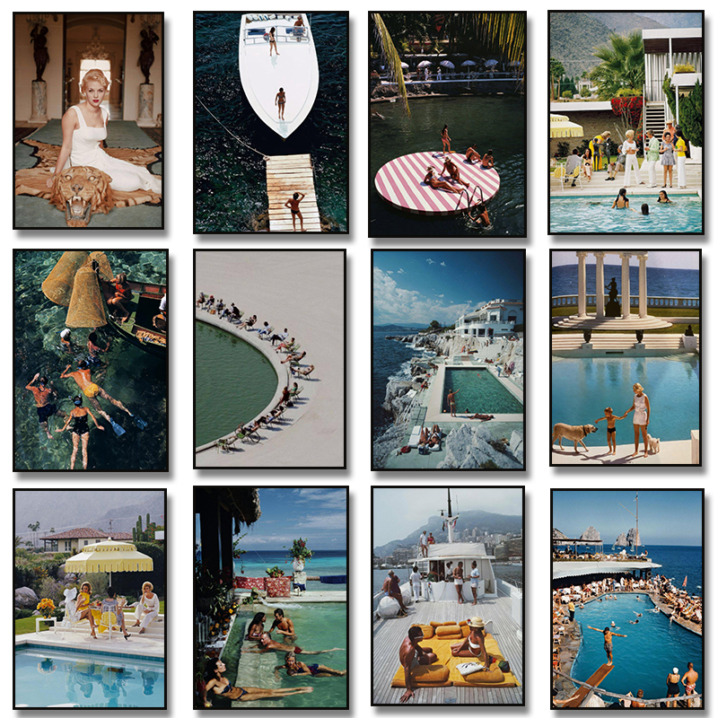 Slim Aarons Speedboat Landing  - Photography Vintage 评论和价格