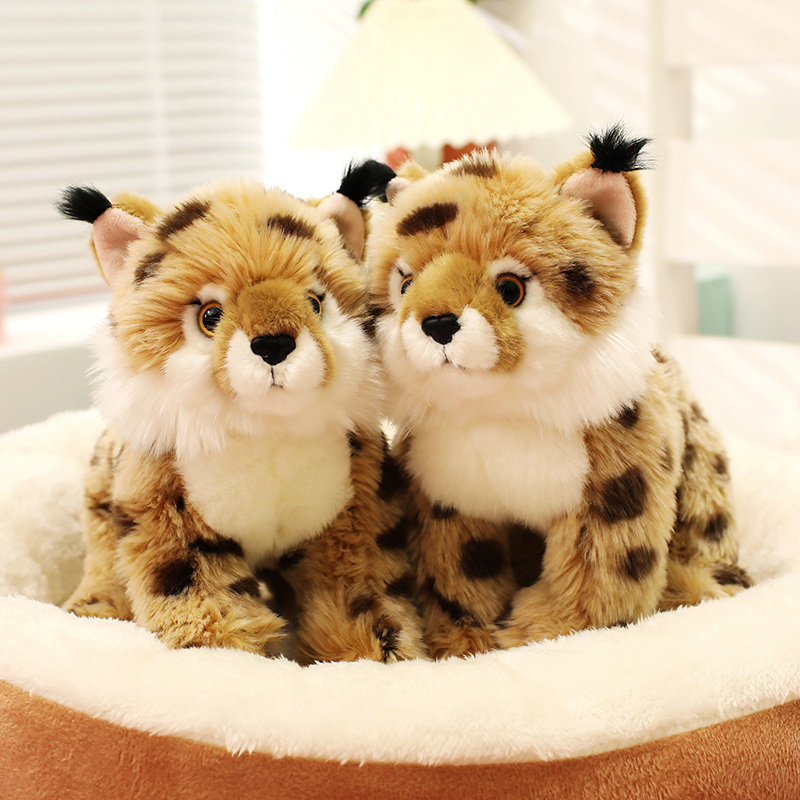 Lifelike Felidae Lynx Plush To - Photography Zoo 评论和价格
