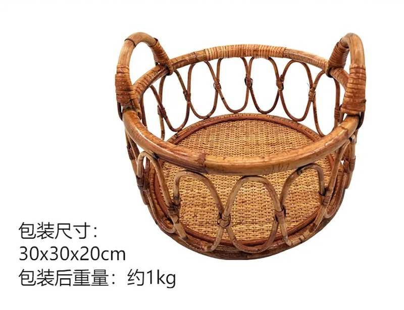 Vintage Handmade Rattan Chair, - Photography Vintage 评论和价格