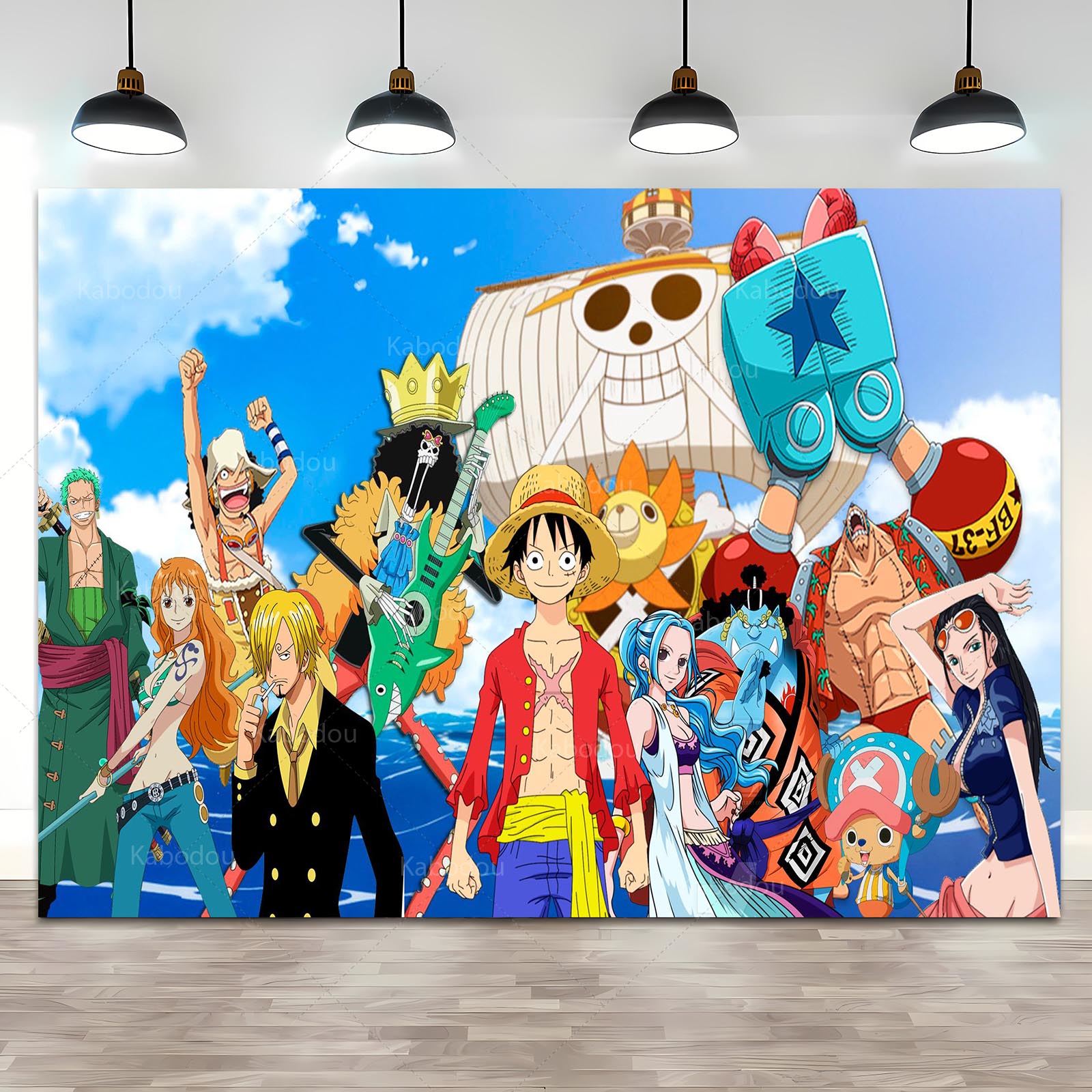 Anime One Piece Luffy Backdrop - Photography Class 评论和价格