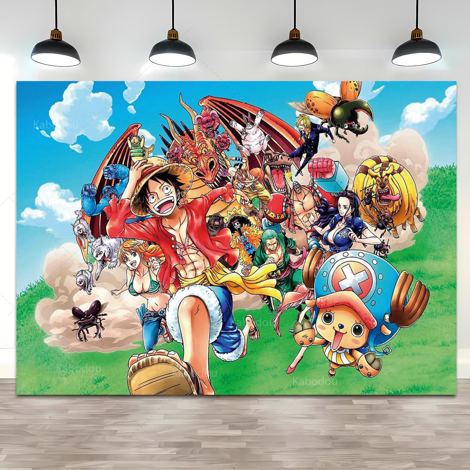 Anime One Piece Luffy Backdrop - Photography Class 评论和价格