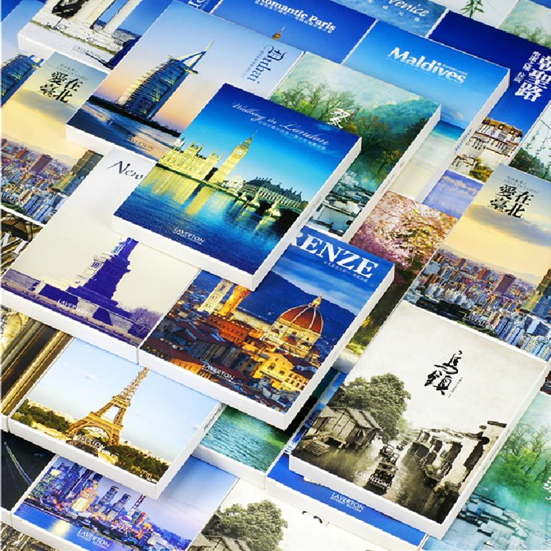 30Pcs 10x14cm Travel Landscape - Photography Class 评论和价格