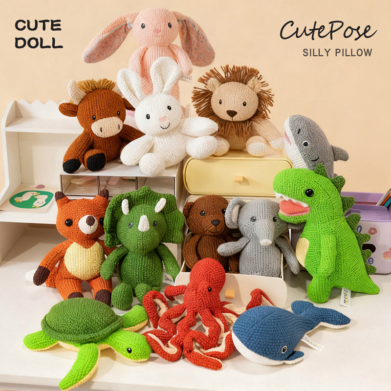 Special Handmade Knitted Anima - Photography Zoo 评论和价格