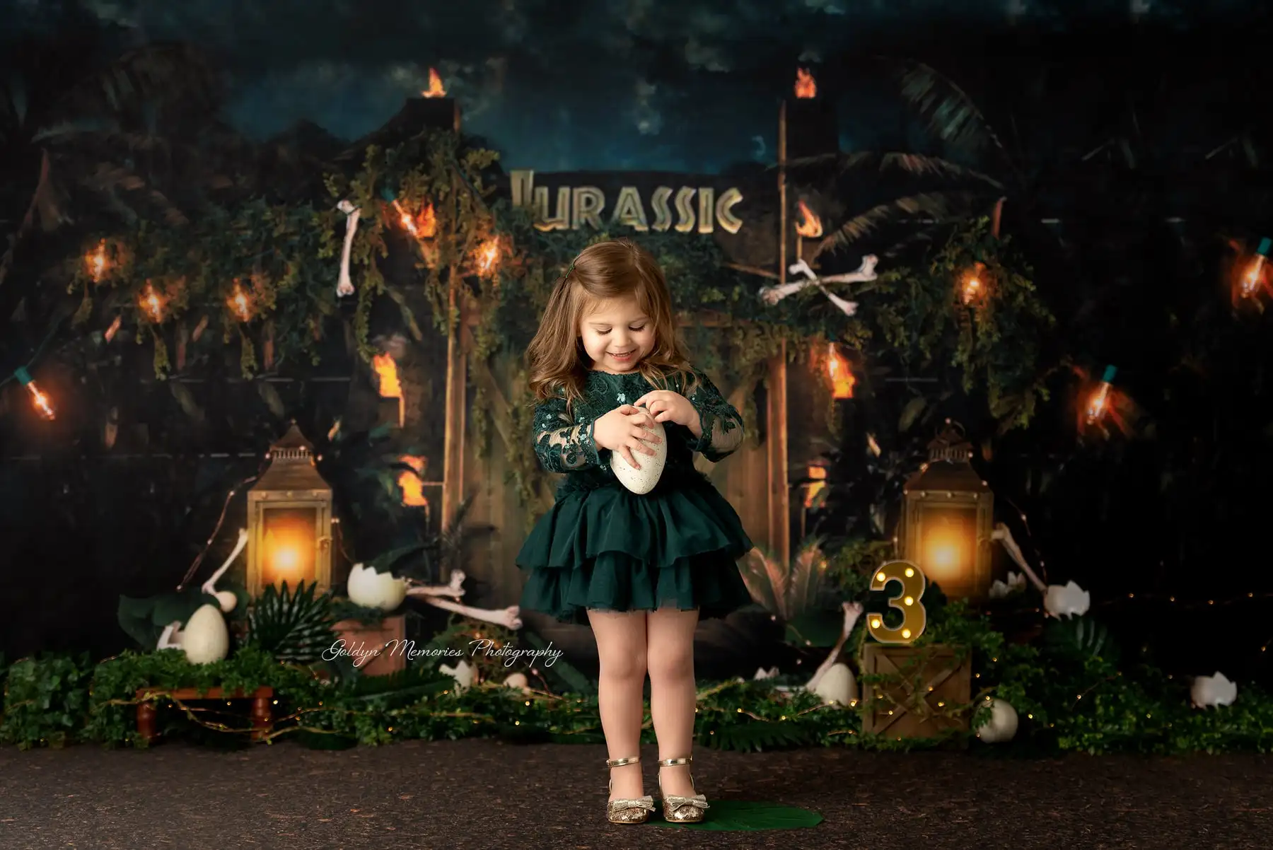 Jungle T-Rex Zoo Backdrops Kid - Photography Zoo 评论和价格