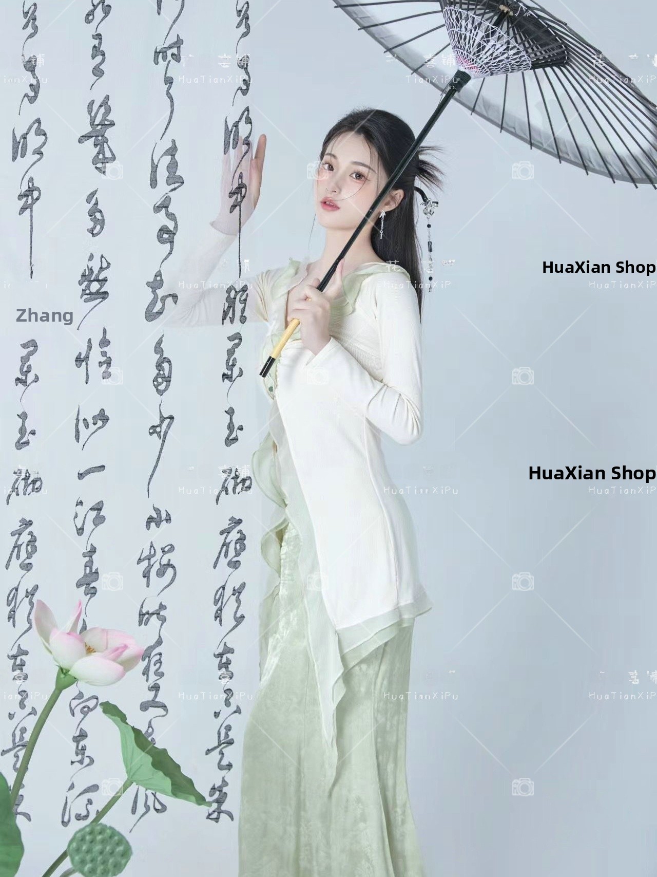 New Vintage Chinese Style Wate - Photography Vintage 评论和价格